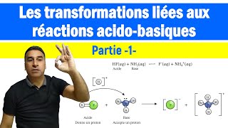 1 Les transformations liées aux réactions acidobasiques – partie 1  Prof EL Badaoui [upl. by Manaker]