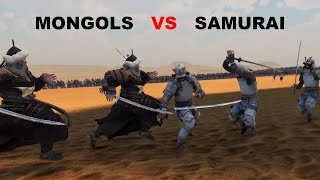 10000 Samurai VS 10000 Mongols  Ultimate Epic Battle Simulator 2 [upl. by Hyacinthe614]