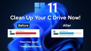 How to Clean C Drive In Windows 11 Make Your PC Faster [upl. by Joli]