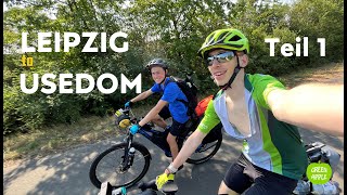 600km Bikepacking Hitze Radreise und schöne Radwege am Start der Tour👀  Leipzig  Usedom  Teil 1 [upl. by Lurlene597]