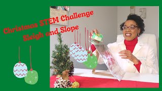 Christmas Stem Fun Sleigh and Slope [upl. by Ytok352]