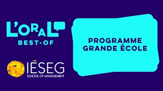 IESEG  Best of  Programme Grande Ecole PGE [upl. by Ecnerrat]