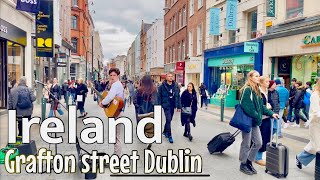 Dublin City Centre daytime Walk  4k Dublin Ireland walking tour  Grafton street Dublin [upl. by Pagas48]