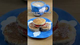 Welsh Cakes 🏴󠁧󠁢󠁷󠁬󠁳󠁿 Desserts Around The World ep 27 food shorts welshcakes [upl. by Margie983]