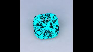 521ct LAB bluegreen Paraiba Garnet  Yttrium Aluminum Garnet [upl. by Denis984]