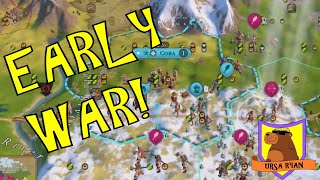 Can You Flood The World In Civilization 6 Gathering Storm Breaking The Perfectly Balanced Game [upl. by Assilaj10]