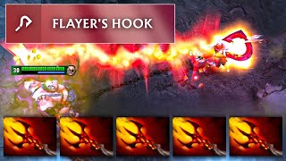 New Way to Play Pudge 736 Octarine Core  Dagon Builds Flayers hook🔥 [upl. by Sidoney641]