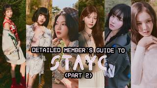 DETAILED GUIDE TO STAYC Part 2 STAYC 스테이씨 ステイシー 2024 Guide to STAYC [upl. by Survance]