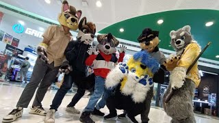 Fursuiting at SM Mall of Asia MOA [upl. by Wilt]