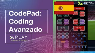 CodePad Coding Avanzado  Play by Metrica Sports [upl. by Nairdna995]