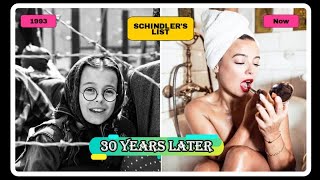 quotSchindlers List 1993 Movie Cast Then and Now Shocking Changesquot [upl. by Mikahs]