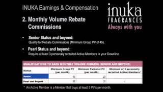 INUKA Business Part 3  Earnings amp Compensation Plan [upl. by Aillij]