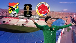 BOLIVIA VS COLOMBIA CON DEPORTE TOTAL [upl. by Nelda]