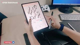 Honor Pad X9  Note Taking amp Drawing Reality You Must Know [upl. by Asseram]