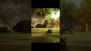 EZ Deinosuchus Taming  ARK ASCENDED deinosuchus asa arkascended [upl. by Zetroc]