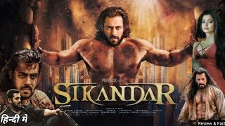 Sikandar Full Movie Hindi 2024  Salman Khan  Rashmika M  Kajal A  Sathyaraj  HD Reviews amp Facts [upl. by Atsahc680]