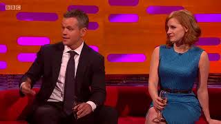 The Graham Norton Show S18E1 Matt Damon Jessica Chastain Bill Bailey and The Weeknd [upl. by Amuh87]