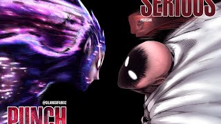 Saitama vs Cosmic Garou  One Punch Man Fan Animation full [upl. by Assirrac235]