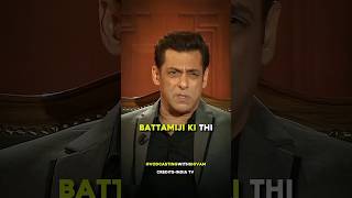 Salman khan angry on zubair khan 👀🔥 ft IndiaTV shorts salmankhan [upl. by Nored176]