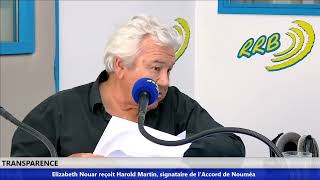 Harold Martin signataire de lAccord de Nouméa [upl. by Anauqahc789]