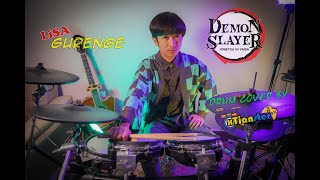 LiSA  Gurenge  DRUM COVER Demon Slayer Opening Theme [upl. by Egbert]