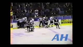 QMJHL Nov 11 1994 StJean Lynx v Hull Olympiques R Simon Provencher v Jason Groleau [upl. by Nonregla]