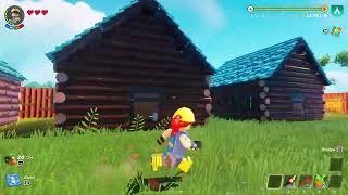 I Created my own little Cabins for my Village FORTNITE LEGO [upl. by Nwhas]