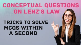 Conceptual questions on lenzs law Lenzs law right hand ruleElectromagnetic induction [upl. by Er556]