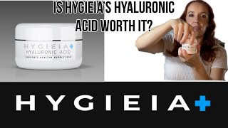 Amy Tries Hygieias Hyaluronic Acid Cream  Best Skin Care HA  Liposomally Based [upl. by Nnaylime]