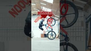 Evita este ERROR ❌ SI quieres hacer BIEN el MANUAL ✅ bicicleta tips mtb [upl. by Aremat]