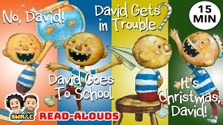 📚 4 Awesome DAVID ReadAlouds by David Shannon [upl. by Celeski]