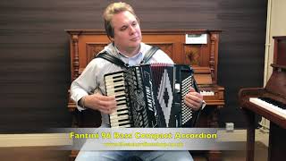 Fantini 96 Bass Compact Accordion [upl. by Yaj154]