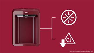 Novas cores de Purificadores de Água Consul [upl. by Ilajna360]