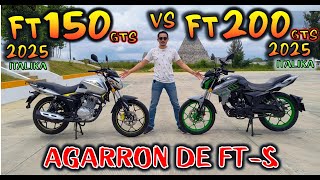 FT 150 GTS VS FT 200 GTS 2025 DE ITALIKA  ¿VALE LA PENA SUBIR DE NIVEL FRENTE A FRENTE [upl. by Etteluap61]