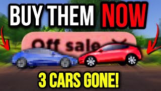 3 CARS GOING OFFSALE Greenville Roblox [upl. by Babs684]