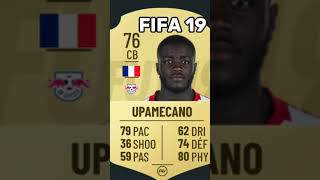 UPAMECANO FIFA ÉVOLUTION CARDE fifa football edit soccer fifacard [upl. by Reames369]