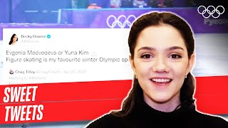 quotWe huddled like penguinsquot 🐧 Evgenia Medvedeva reads Sweet Tweets [upl. by Asirret]