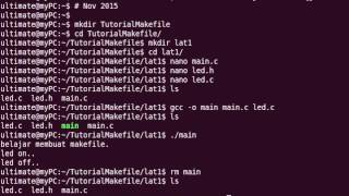 Tutorial makefile 1 basic [upl. by Erdnaed]