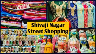 Shivaji Nagar Street Shopping  Best Shopping Place  Low Cost in Bangalore  Cheapest Street Market [upl. by Poock]