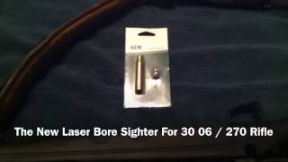 New Laser Bore Sighter For 30 06 FAIL HOLE IN THE WALL [upl. by Ocirne66]