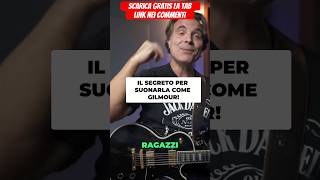 Perché Viene Sempre Suonata MALE chitarra lezionidichitarra tutorialchitarra davidgilmour [upl. by Frick]