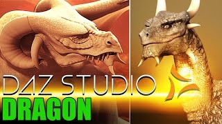 DAZ Studio Dragon Tutorial  Beginners 3D Software  Shannon Maer DAZ Stud [upl. by Elvie]