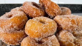 ROSQUILLAS FRITAS DE ANIS 🍩 Tiernas toda la semana Receta de las 5 cucharas🥄 JESSCHEF RECETAS [upl. by Taran]