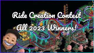 OpenRCT2 Ride Creation Contest  All 2023 Winners [upl. by Fowler]