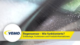 VEMO Regensensor  Wie funktioniert ein Regensensor [upl. by Honniball]