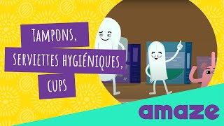 Tampons Serviettes Hygiéniques Cups [upl. by Cohbath]