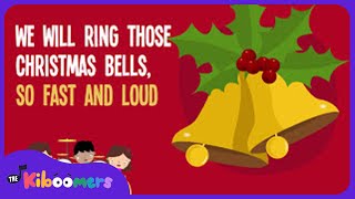 Ring Those Christmas Bells Lyric Video  The Kiboomers Preschool Songs amp Nursery Rhymes [upl. by Ramraj]