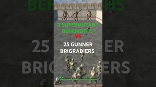 fallout4 5381 S1 PART 2 3 SUPERMUTANT BEHEMOTHS VS 25 GUNNER BRIGRADIERS ArenabattleTournaments [upl. by Stacy311]