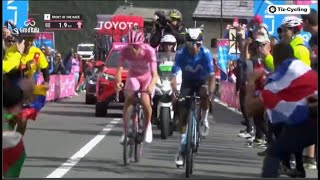 RESUMEN 15 ETAPA GIRO DE ITALIA 2024 NAIRO Quintana ETAPON con POGACAR HOY [upl. by Nayve28]