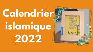 Calendrier islamique 2022 [upl. by Halliday]